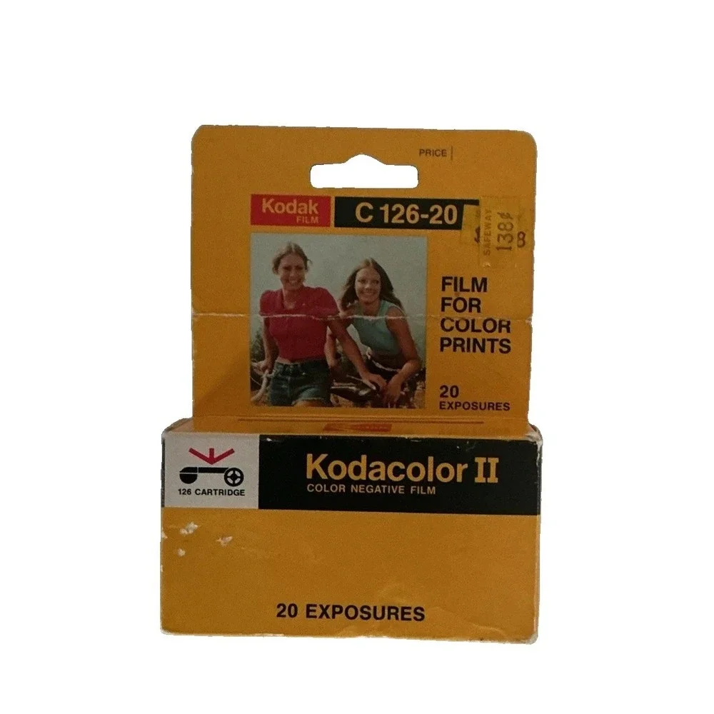 Vintage Kodacolor 2 C 126-20 Color Film - Sealed (Circa. 1979)